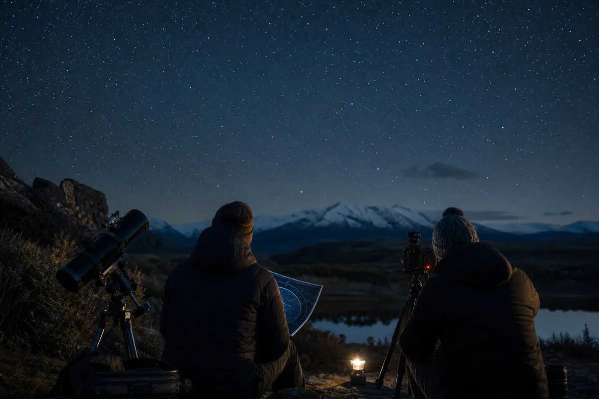 Astronomie für Einsteiger: den Nachthimmel mit eigenen Augen entdecken