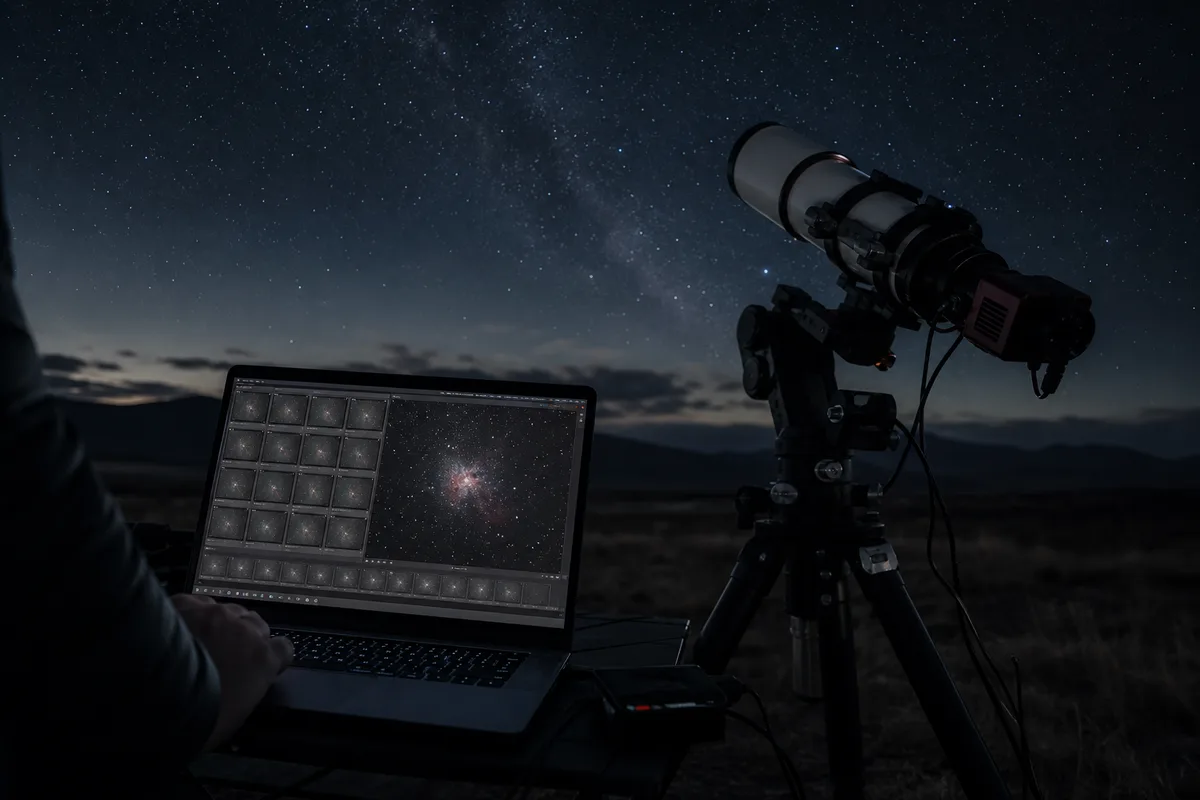 Stacking für Einsteiger: aus vielen Aufnahmen ein sauberes Bild